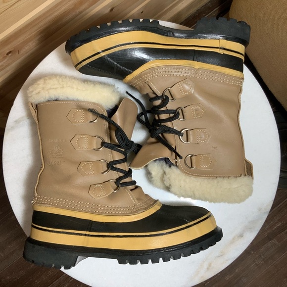 Sorel Caribou Snow Boots Size 8 women 6 men EUC - Picture 14 of 14